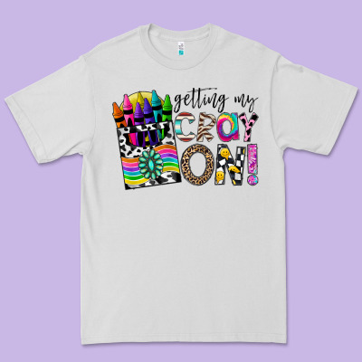 Getting My Cray On Premium Tee Designed By Cowhidedigitalart