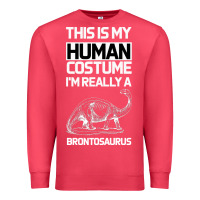 Cardinal This Is My Human Costume Im Really A Brachiosaurus Premium Sweatshirt - Bettercallsaul