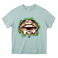 Arona soccer lips Heavy Core Tee - Zillion Design Studio