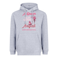 Heather Grey A Queen Was Born In August 1965 Happy Birthday To Me 55 Years Old Heavyweight Hoodie - Bettercallsaul