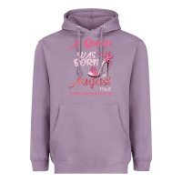 Lavender A Queen Was Born In August 1965 Happy Birthday To Me 55 Years Old Heavyweight Hoodie - Bettercallsaul