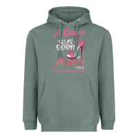 Sage A Queen Was Born In August 1965 Happy Birthday To Me 55 Years Old Heavyweight Hoodie - Bettercallsaul