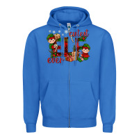 True Royal Cutest Elf Ever Christmas Zipper Hoodie - BundleAndBundleShop