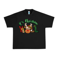 Black it's christmas y'all reindeer Urban Heavy Tee - Jasminsmagicworld