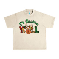 Sandshell it's christmas y'all reindeer Urban Heavy Tee - Jasminsmagicworld