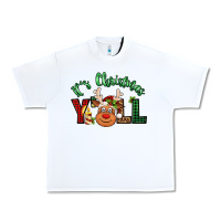 White it's christmas y'all reindeer Urban Heavy Tee - Jasminsmagicworld