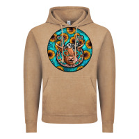 Vintage Coffee horseshoe circle Vintage Hoodie - JahusDesignShop