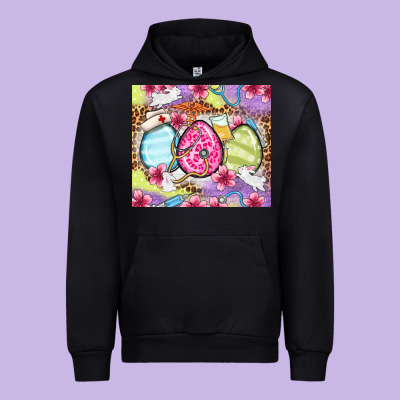Easter Eggs Nurse Urban Hoodie Designed By Oliviacreatesart