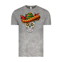 Cloud Rock cinco de mayo sombrero skull Vintage Tee - BarkalooDesign