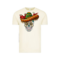 Vintage Arctic cinco de mayo sombrero skull Vintage Tee - BarkalooDesign