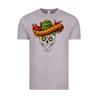 Vintage Zinc cinco de mayo sombrero skull Vintage Tee - BarkalooDesign