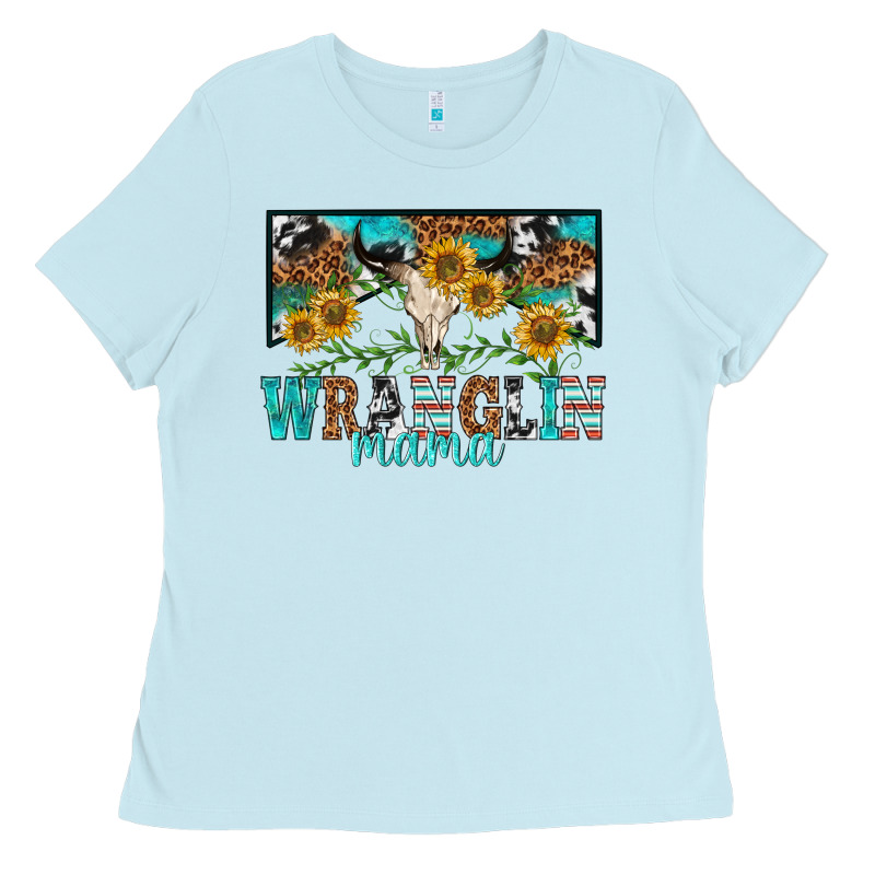 Wranglin Mama Ladies Tee by texasbilliewilder | Teevron