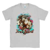 Free Spirit Mustang Horse Classic Tee | Teevron