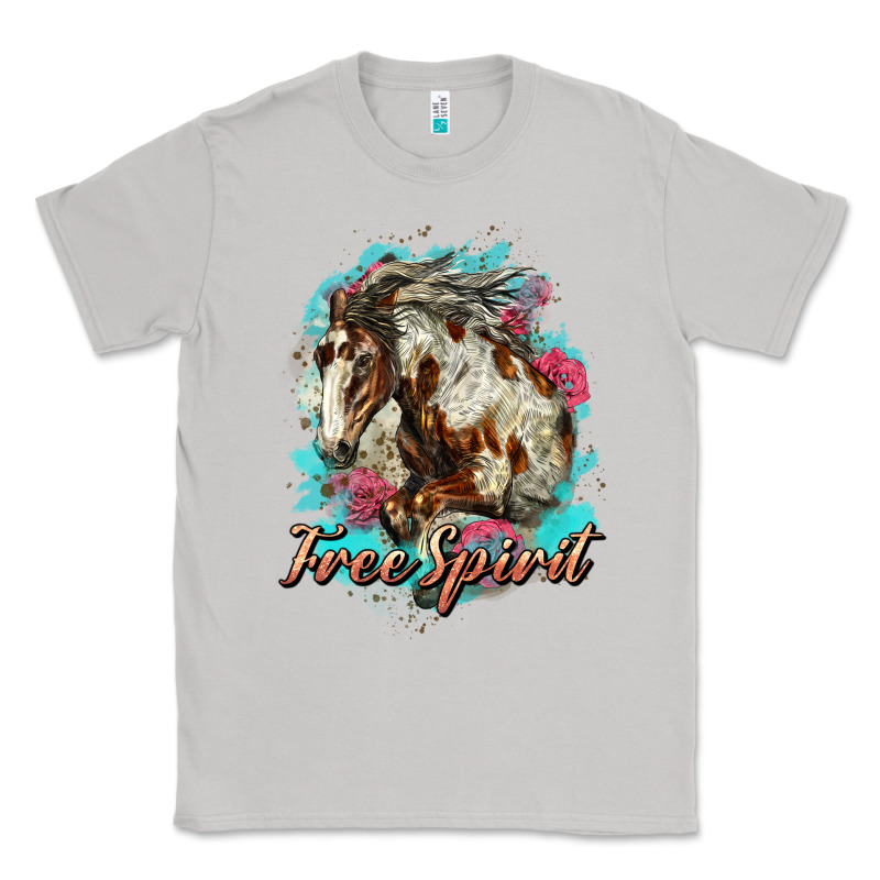 Free Spirit Mustang Horse Classic Tee by LillyAllenDesigns | Teevron