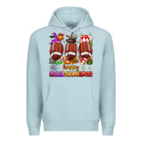 Blue Mist happy hallothanksmas football Premium Hoodie - texasbilliewilder