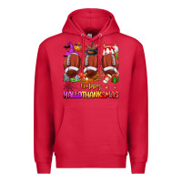 Cardinal happy hallothanksmas football Premium Hoodie - texasbilliewilder