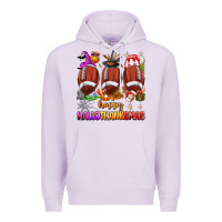 Lilac happy hallothanksmas football Premium Hoodie - texasbilliewilder