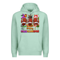 Seafoam happy hallothanksmas football Premium Hoodie - texasbilliewilder
