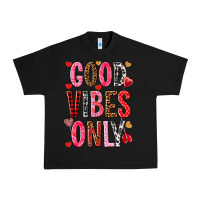 Black good vibes only Urban Heavy Tee - NancyCooperArtShop