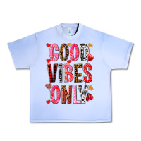 Grape Ice good vibes only Urban Heavy Tee - NancyCooperArtShop