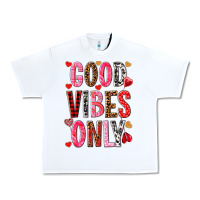 White good vibes only Urban Heavy Tee - NancyCooperArtShop