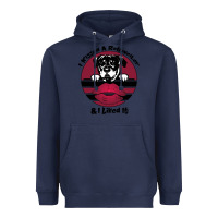 Navy I kissed a dog and I like it Heavyweight Hoodie - Bettercallsaul