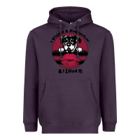 Plum I kissed a dog and I like it Heavyweight Hoodie - Bettercallsaul