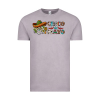 Vintage Zinc cinco de mayo skull Vintage Tee - BarkalooDesign