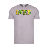 Vintage Zinc lucky horseshoe and four leaf clover Vintage Tee - AdoDesignShop