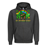 Charcoal Heather St. Patricks Dental Zipper Hoodie - BundleAndBundleShop