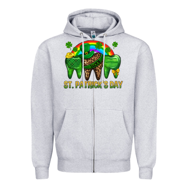 St. Patricks Dental Zipper Hoodie by BundleAndBundleShop | Teevron