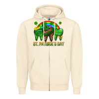 Sandshell St. Patricks Dental Zipper Hoodie - BundleAndBundleShop