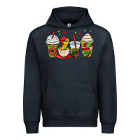 Navy juneteenth bhm coffee cups Urban Hoodie - OliviaCreatesArt