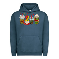 Pigment Midnight Navy juneteenth bhm coffee cups Urban Hoodie - OliviaCreatesArt