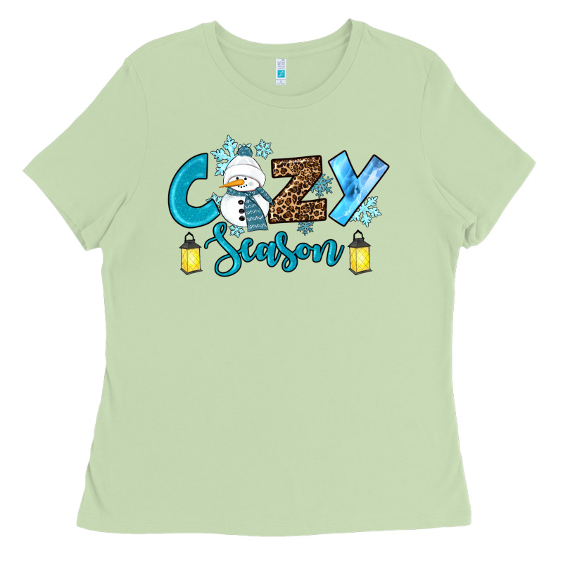 Cozy Season Winter Ladies Tee by RanaPortraitStore | Teevron