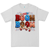 Dove Grey Boom boom baby Premium Tee - Neo Western