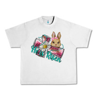 Lunar Rock he is risen cross rabbit Urban Heavy Tee - BarkalooDesign