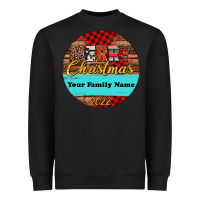 Black (preview)custom christmas ornament Heavyweight Sweatshirt - Jasminsmagicworld