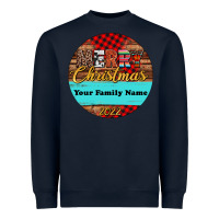 Navy (preview)custom christmas ornament Heavyweight Sweatshirt - Jasminsmagicworld