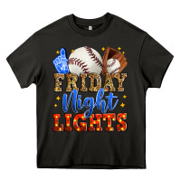 Asphalt friday night lights baseball Heavy Core Tee - Zillion Design Studio