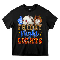 Black friday night lights baseball Heavy Core Tee - Zillion Design Studio