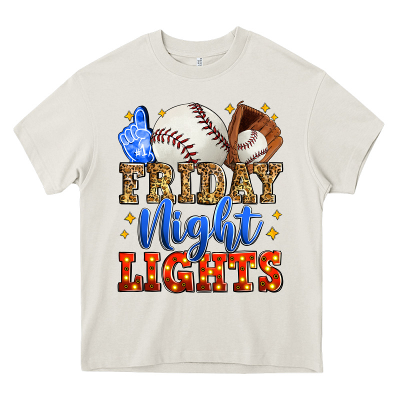 Friday Night Lights Baseball Heavy Core Tee by Zillion Design Studio | Teevron
