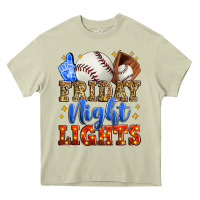 Mossy friday night lights baseball Heavy Core Tee - Zillion Design Studio