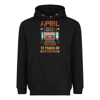 Black Aprıl 1990 I Am Not 30 I'm 18 With 12 Years Of Experience Heavyweight Hoodie - Bettercallsaul