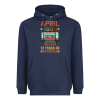 Navy Aprıl 1990 I Am Not 30 I'm 18 With 12 Years Of Experience Heavyweight Hoodie - Bettercallsaul