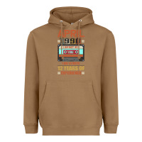 Aprıl 1990 I Am Not 30 I'm 18 With 12 Years Of Experience Heavyweight Hoodie | Teevron