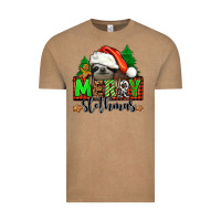 Vintage Coffee merry slothmas Vintage Tee - Jasminsmagicworld