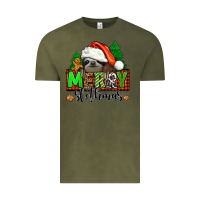 Vintage Olive merry slothmas Vintage Tee - Jasminsmagicworld