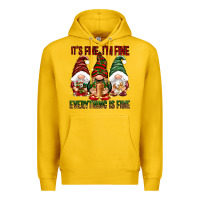 Lemon It's fine i'm fine everything is fine Premium Hoodie - NancyCooperArtShop
