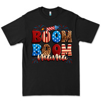 Black Boom boom mama Premium Tee - Neo Western